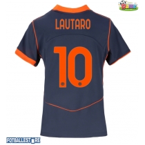 Inter Milan Lautaro Martinez #10 Tredjedrakt Dame 2025-26 Kortermet